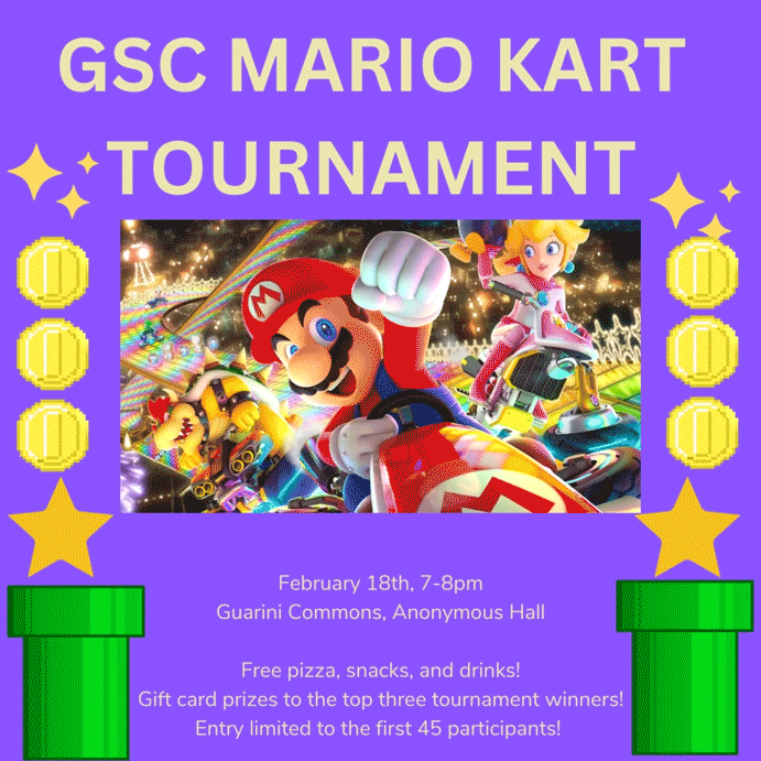 Mario Kart Tournament — Dartmouth GSC
